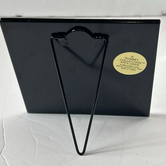 Vintage Funny Golf Golfer Tile Plaque with Stand Gill 4 1/2" Square Taiwan 1988 - Picture 5 of 6